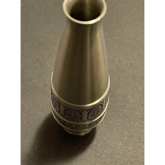 Pewter Beautiful Elegant Flower Vase Penang Malaysia - Picture 5 of 7